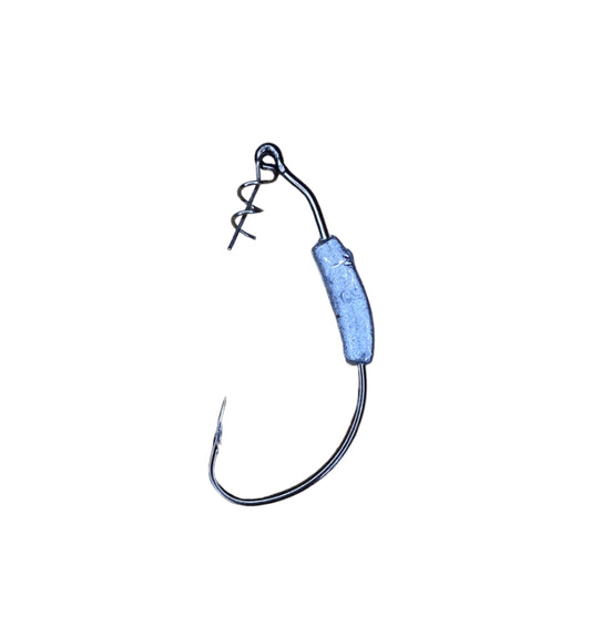 Pack of 3 Weighted swimbait hook